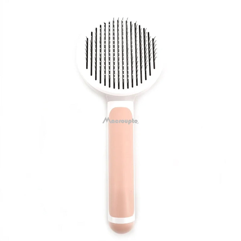Self-Cleaning Slicker Brush | Pet Massage & Deshedding Tool