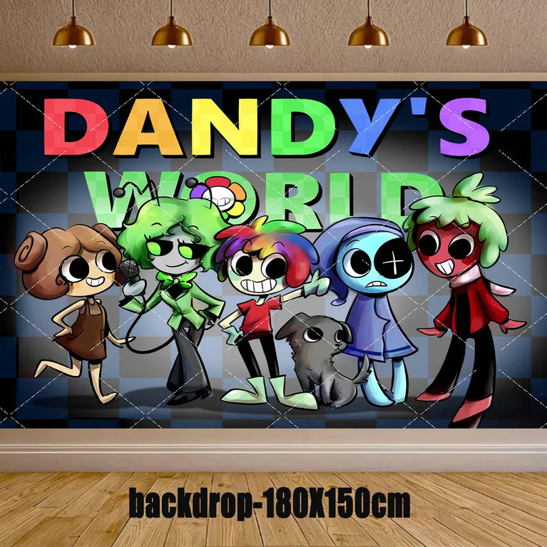 Dandy’s World Theme Party Collection | Comprehensive Event Decor & Tableware