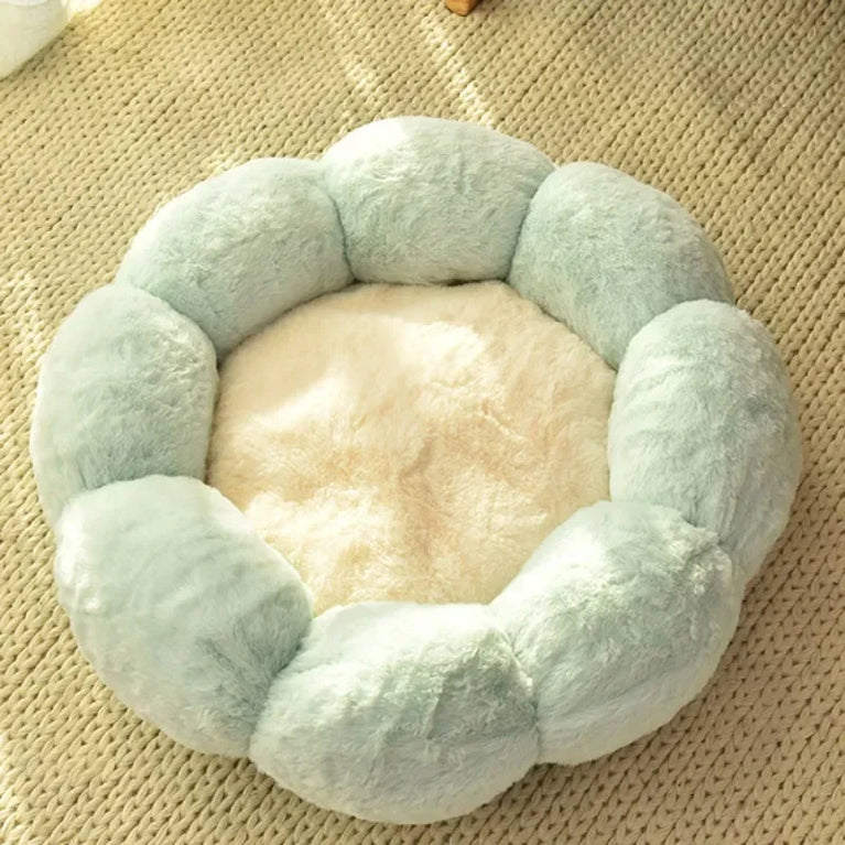 Comfortable Flower Dog Bed Cooling Pad Large Dogs Puppy Pads Mat Set