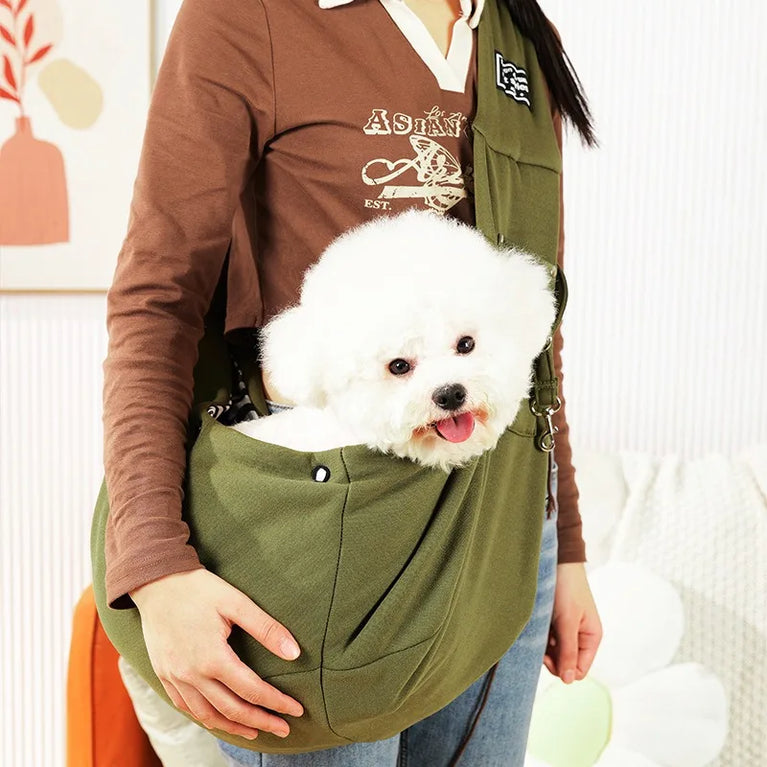 Pet Sling Carrier Bag | Portable Crossbody Shoulder Bag