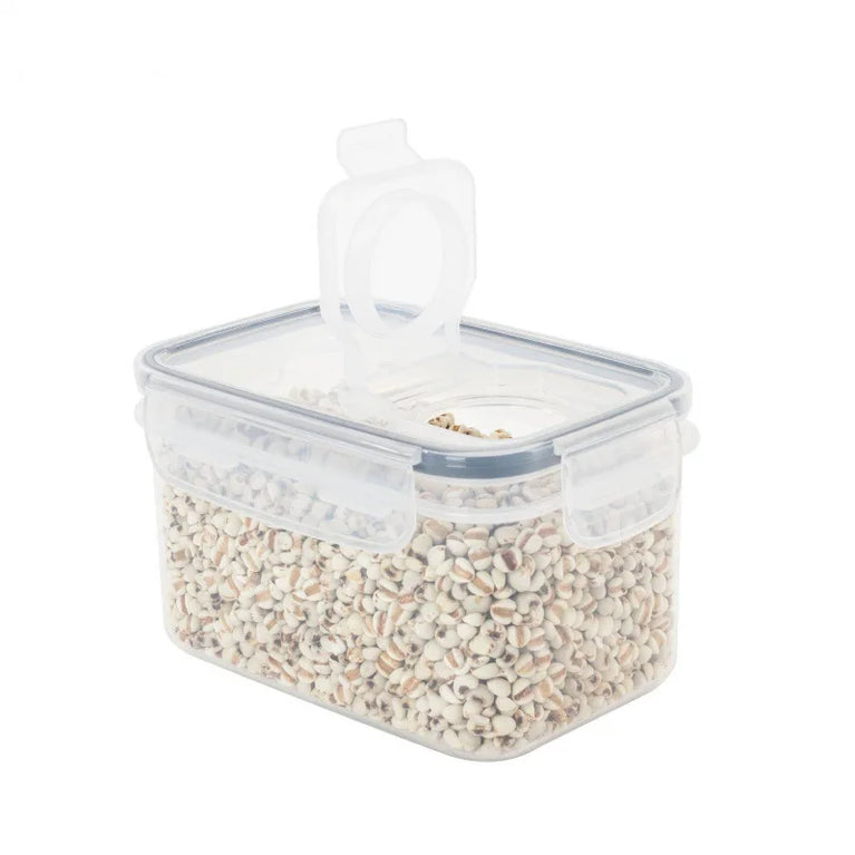 Stackable Rice Storage Bucket Plastic Food Container with Silicone Seal Airtight Box