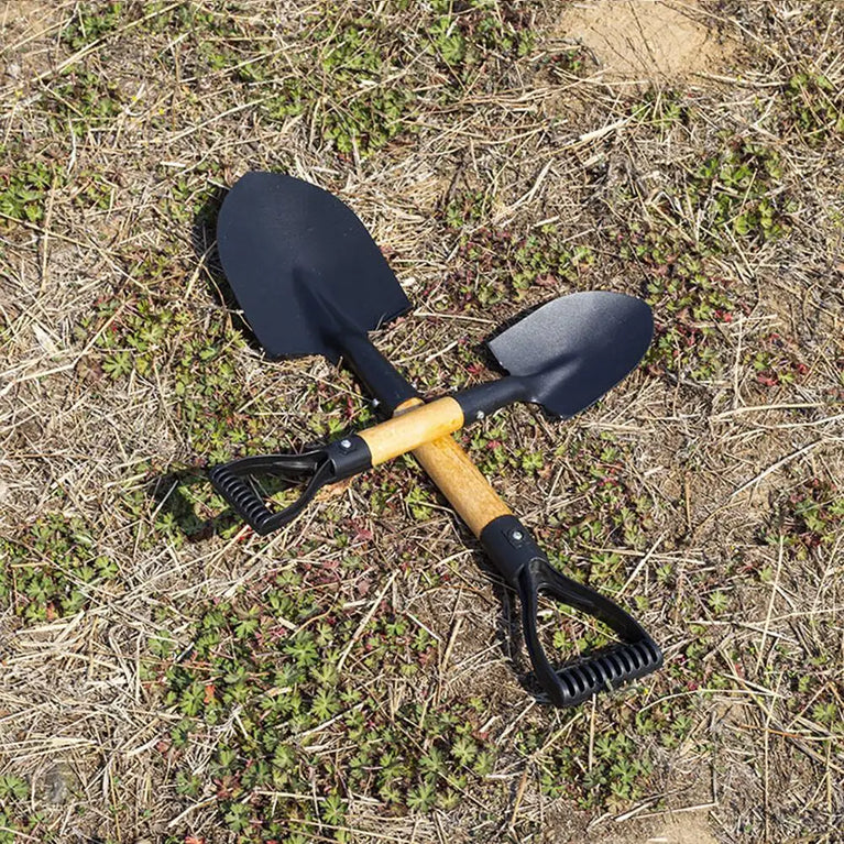 Heavy Duty Steel Garden Digging Shovel for Soil and Planting Work