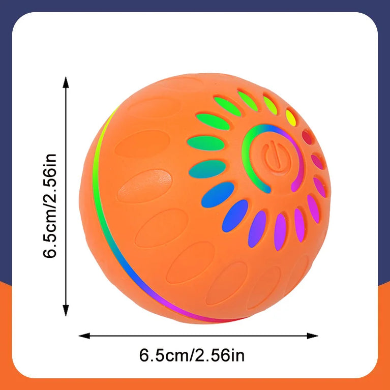 Smart Interactive Dog Toy Ball | Automatic Bouncing Rolling Toy