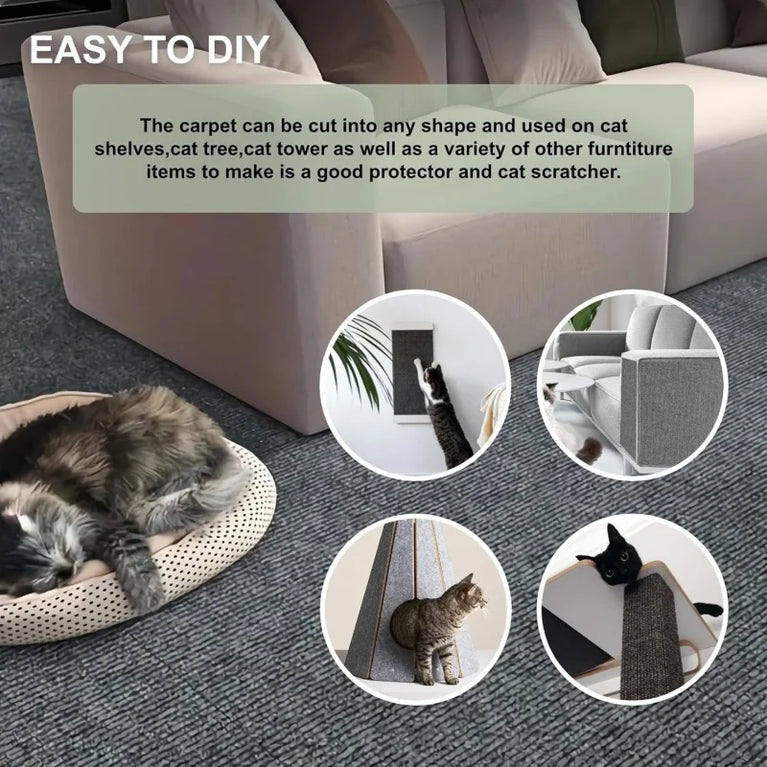 Couch Cat Scratch Guards | Transparent Furniture Protector Mats