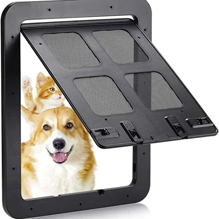Lockable Magnetic Pet Screen Door | Easy Install Garden Gate