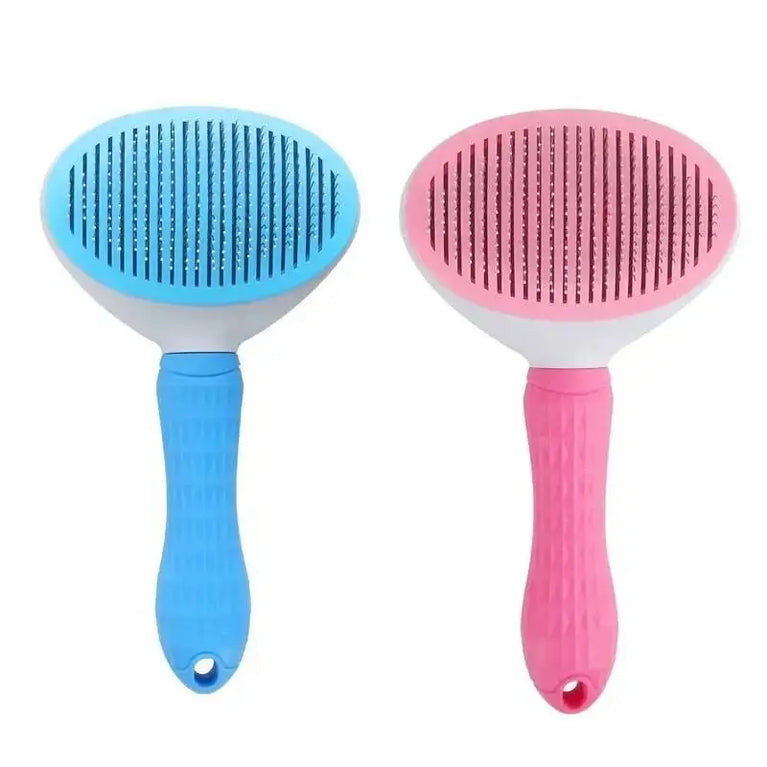 Pet Dog Brush Cat Comb Self Cleaning Pet Hair Remover Dematting Grooming Tool
