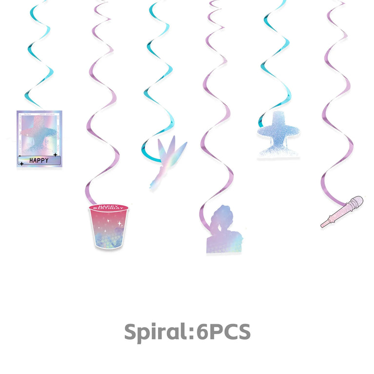 Disposable Party Tableware Set for Birthday Party Decoration