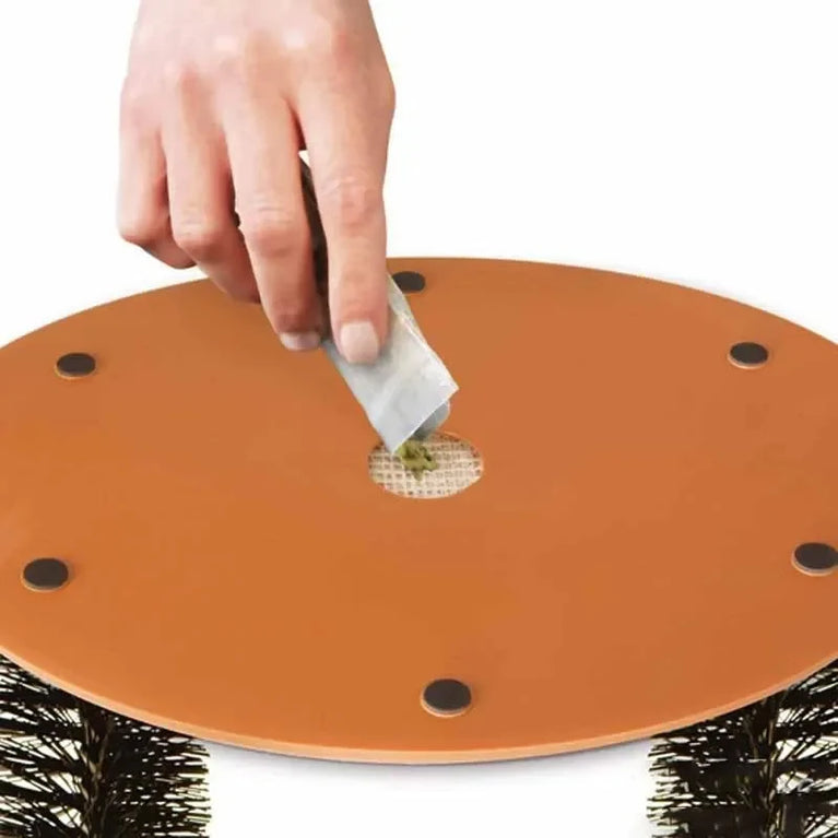 Cat Self Grooming Arch Massage Brush Scratching Tunnel Interactive Cat Toy Set