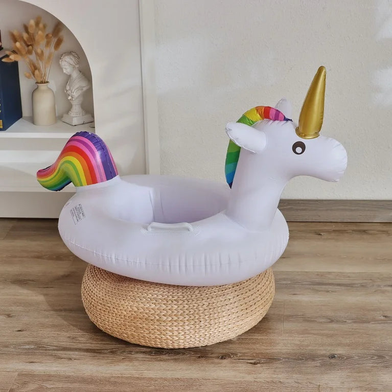 Baby Float with Sunshade | Flamingo & Unicorn Pool Swimming Ring