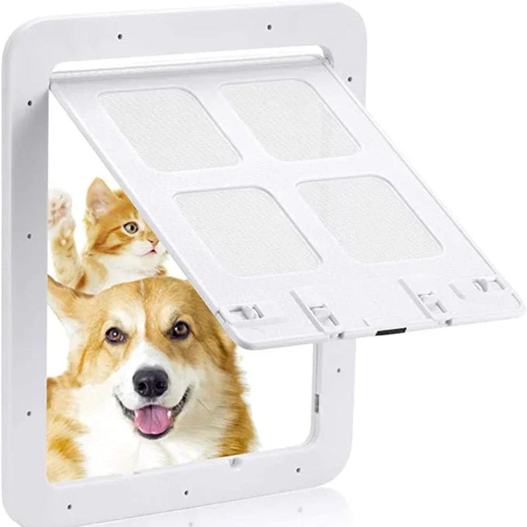 Lockable Magnetic Pet Screen Door | Easy Install Garden Gate