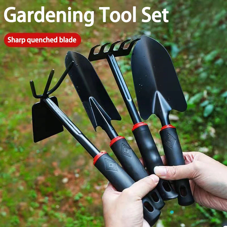 Mini Alloy Steel Garden Tool Set for Plants Digging and Weeding