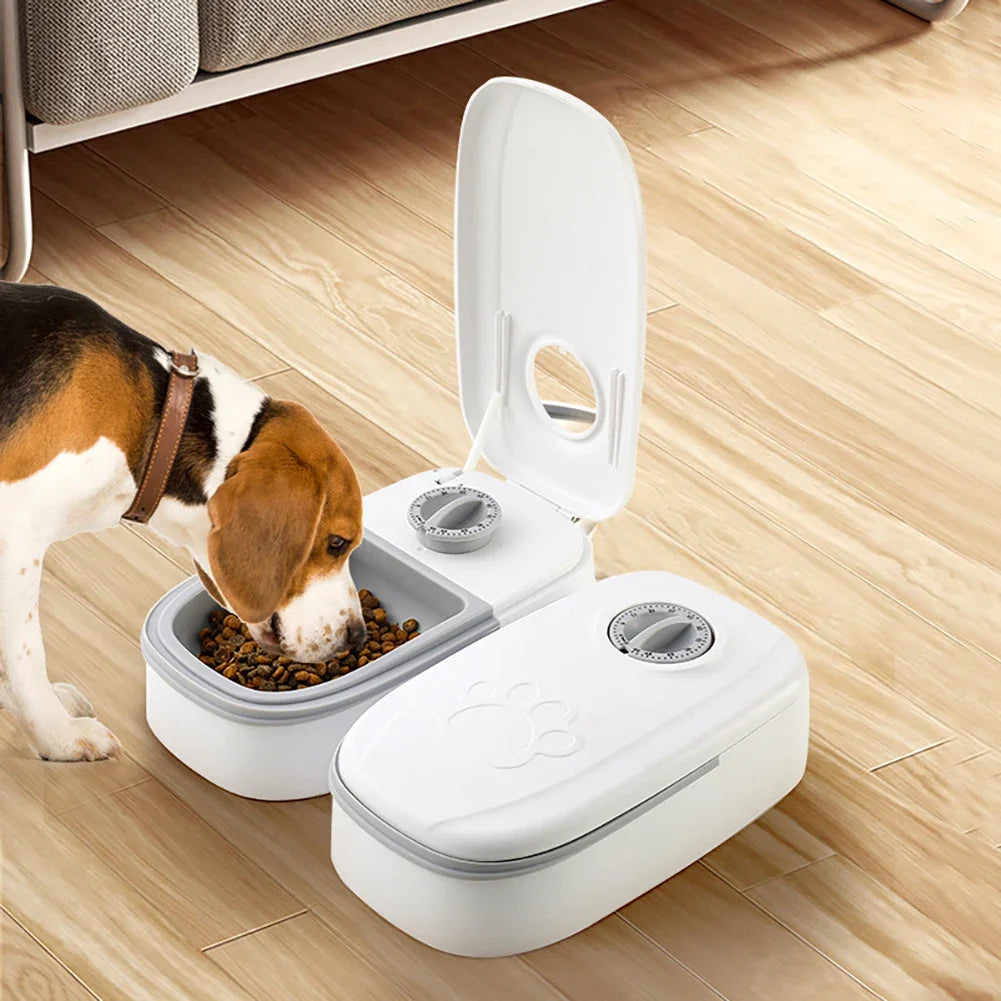 Automatic Timed Pet Feeder | Wet & Dry Food Dispenser