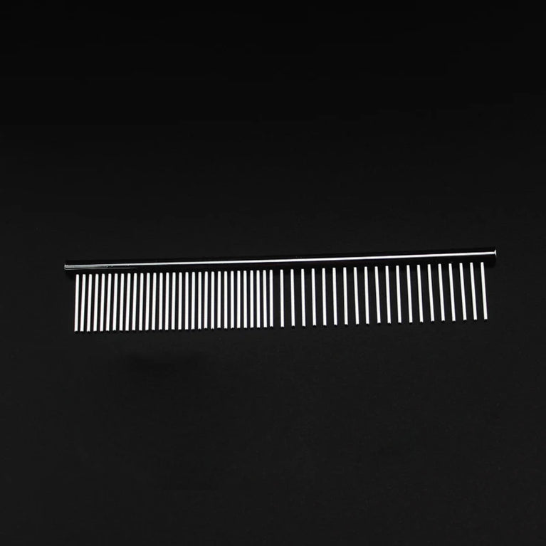 Stainless Steel Dog Comb Long Thick Hair Fur Removal Grooming Dematting Tool