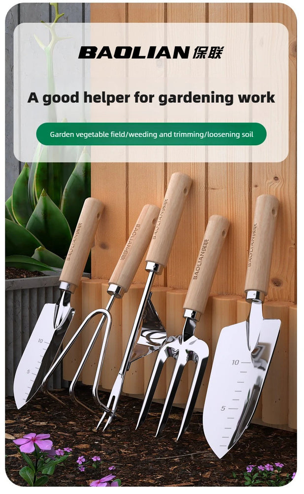 Stainless Steel Garden Shovel Tool Mini Spade Gardening Shovel Kit