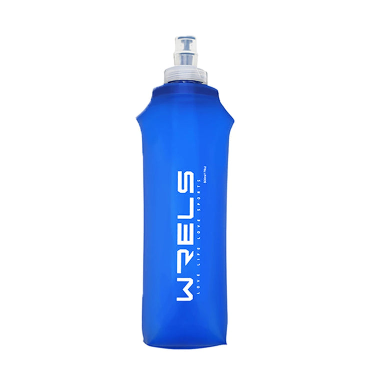 Collapsible TPU Soft Hydration Sport Water Bottle Flask Outdoor Use