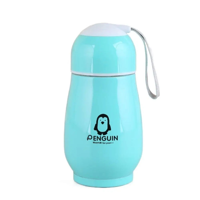 Mini Penguin Thermos Cup 180ml Travel Mug for Kids Insulated
