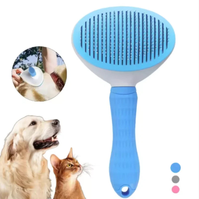Stainless Steel Cat Grooming Comb Hair Remover Dematting Tool