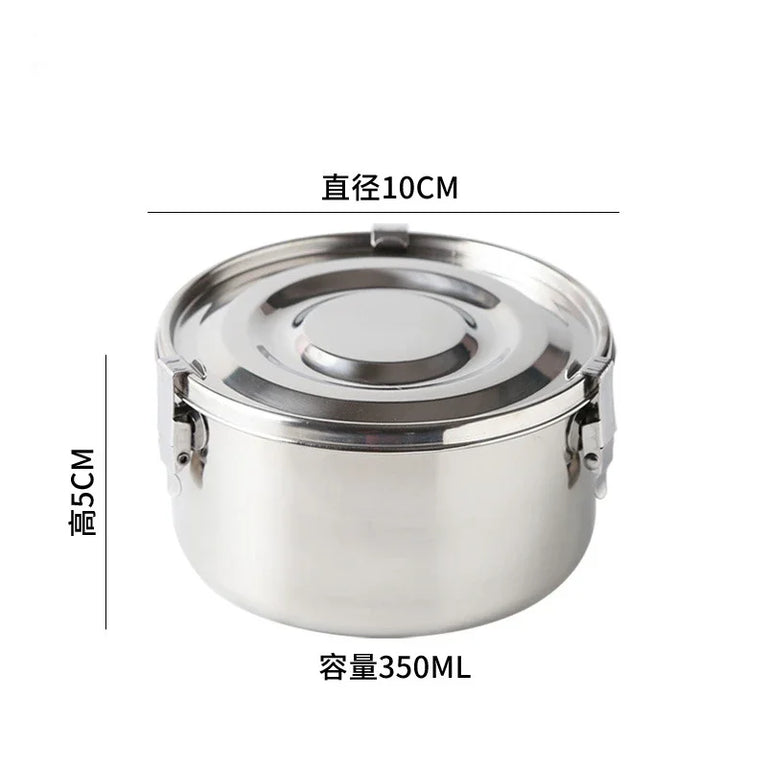 350-3000ML Microwave Stainless Steel Leakproof Bento Lunch Box Food Container