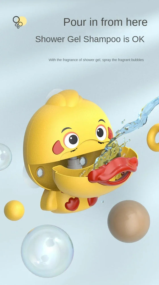 Musical Bubble Duck | Automatic Toddler Bath Toy