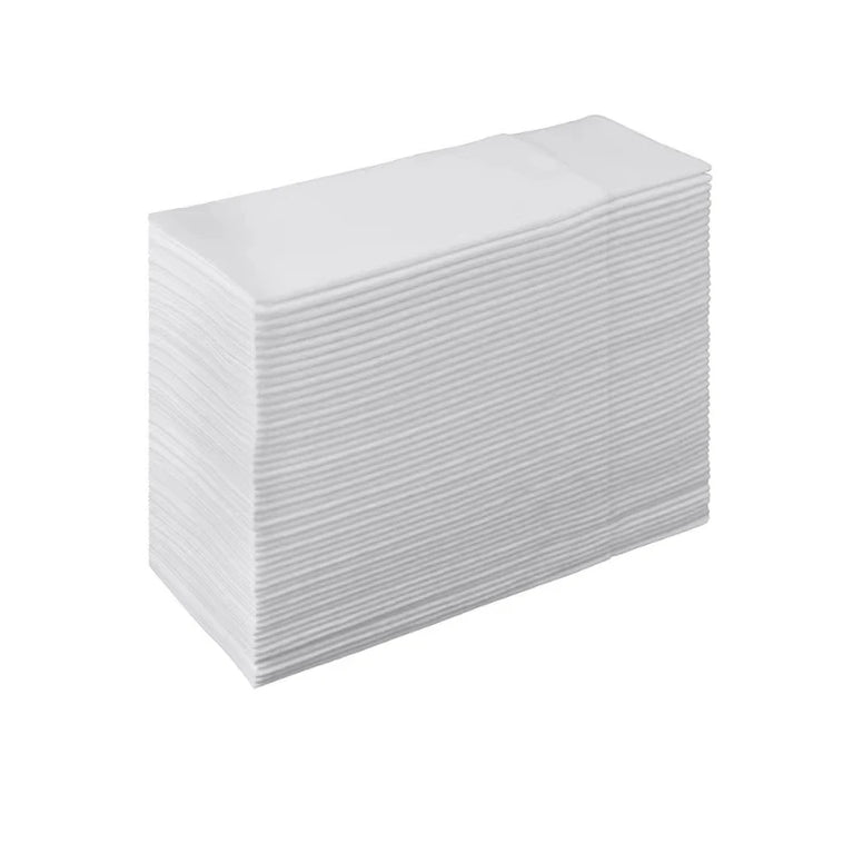 Disposable Prefolded Paper Napkins with Pocket for Cutlery Holder