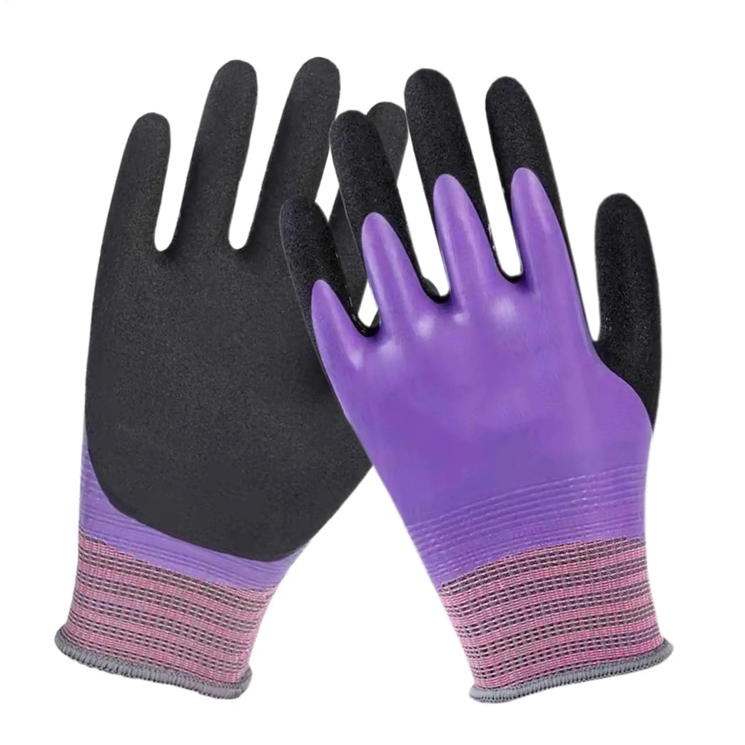 Waterproof Gardening Gloves Non Slip Elastic Protective Work Mitts