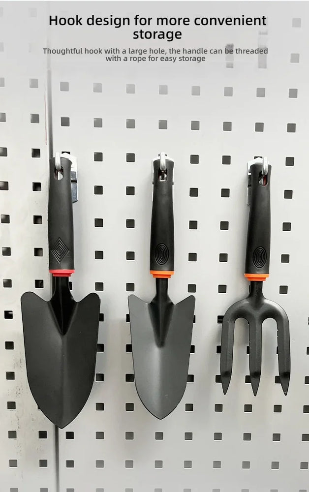 7-Piece Carbon Steel Mini Garden Tool Set for Potted Plants and Precision Gardening
