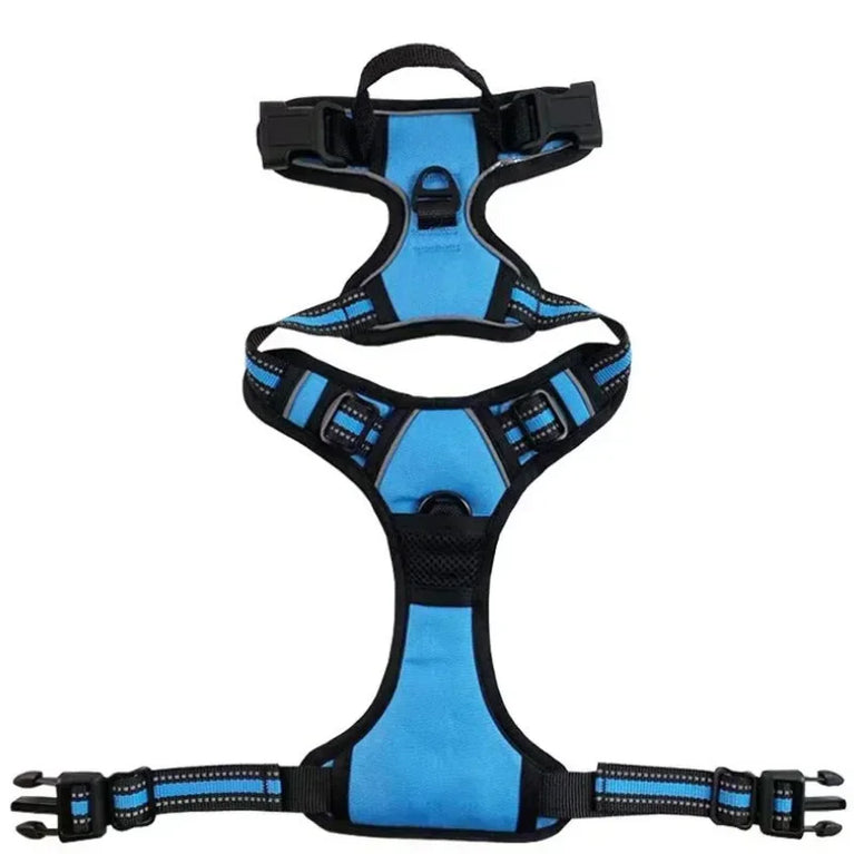 Reflective Adjustable Dog Harness Breathable No Pull Vest ChestStrap