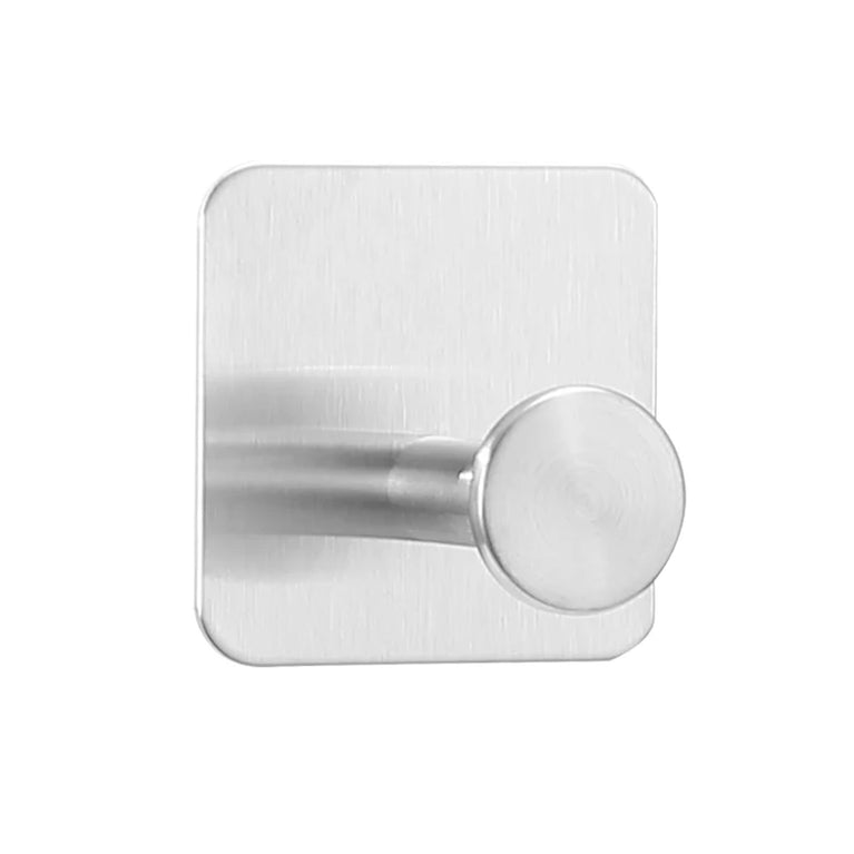 Self Adhesive Wall Hooks Towel Holder Bathroom Door Key Cloth Coat Robe Hanger Kitchen Hardware Rack Bag Hook Organizer