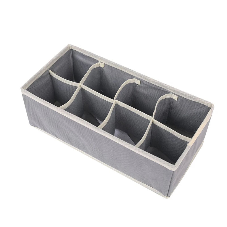 Non-Woven Underwear & Sock Organizer | Foldable Wardrobe Drawer Divider
