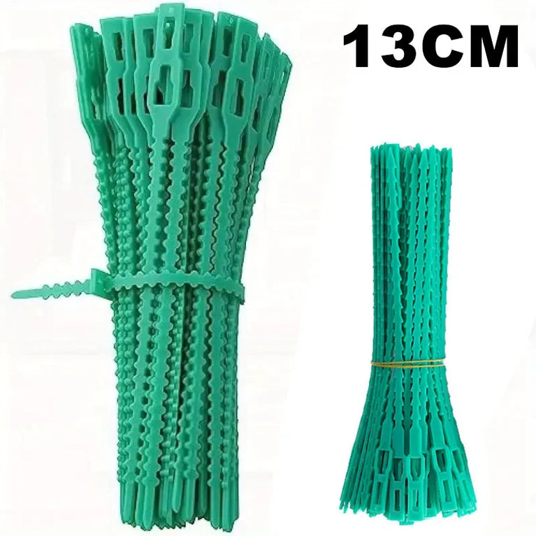 Reusable Garden Cable Ties | Adjustable Plant & Shrub Support Fasteners