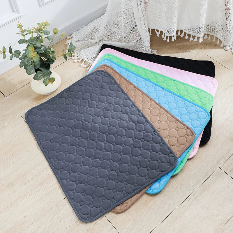 Washable Reusable Dog Pee Pad | 4-Layer Ultra Absorbent Mat