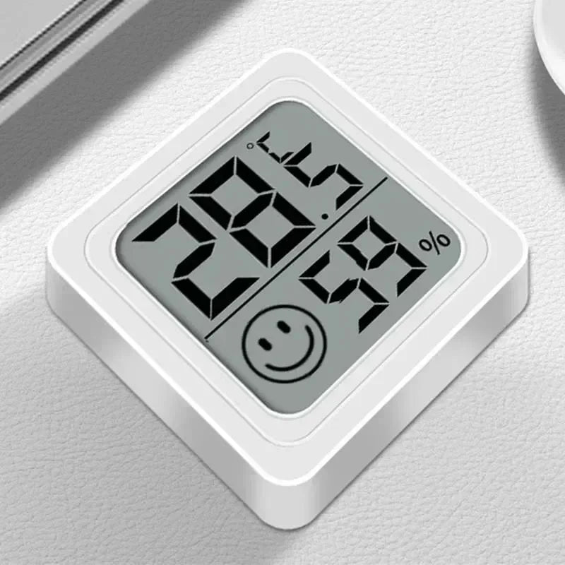 Mini Digital Thermometer & Hygrometer | 4-Piece Indoor Weather Station