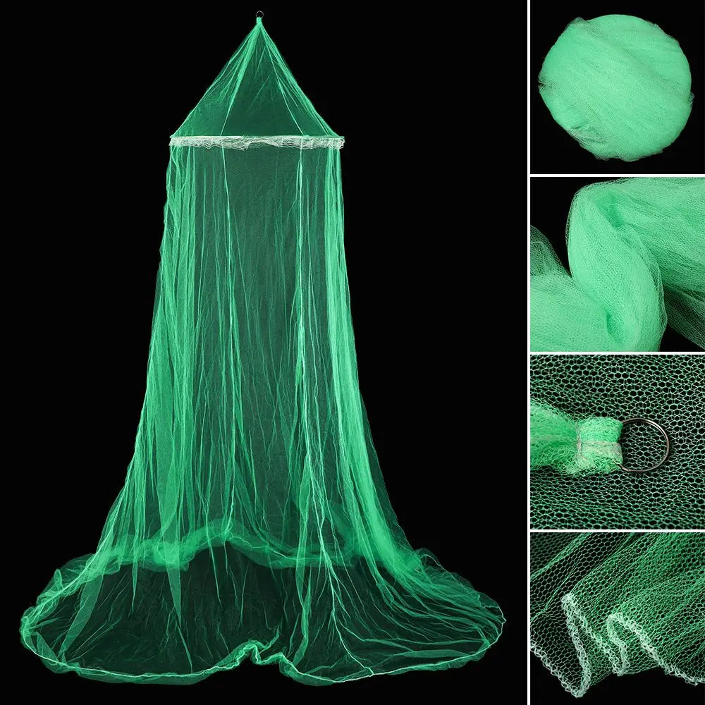 Lace Dome Mosquito Net | Elegant Bed Canopy & Insect Protection