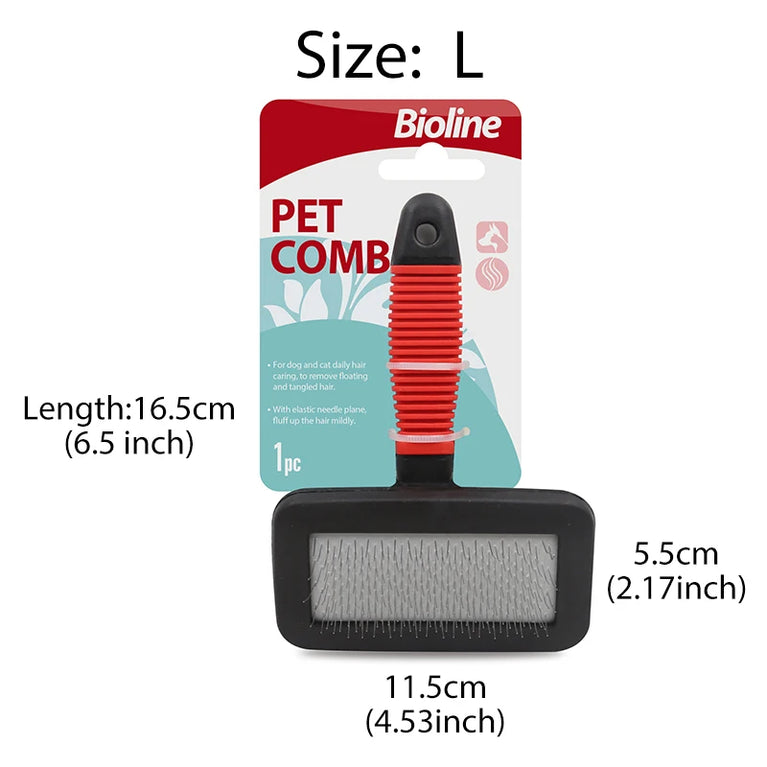 Self Cleaning Pet Hair Remover Brush for Dogs Cats Grooming