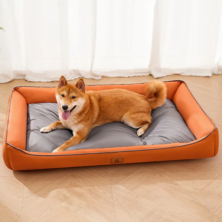 Large Dog Sofa Bed Waterproof Cooling XXL Orthopedic Fluffy Luxury Bed