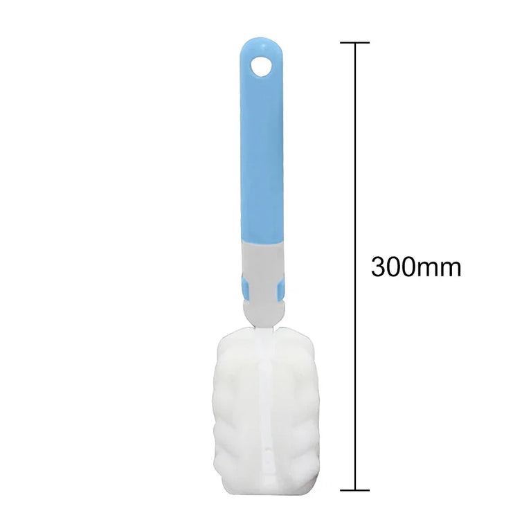 1L Stainless Steel Vacuum Thermal Water Bottle with Handle & Brush Set