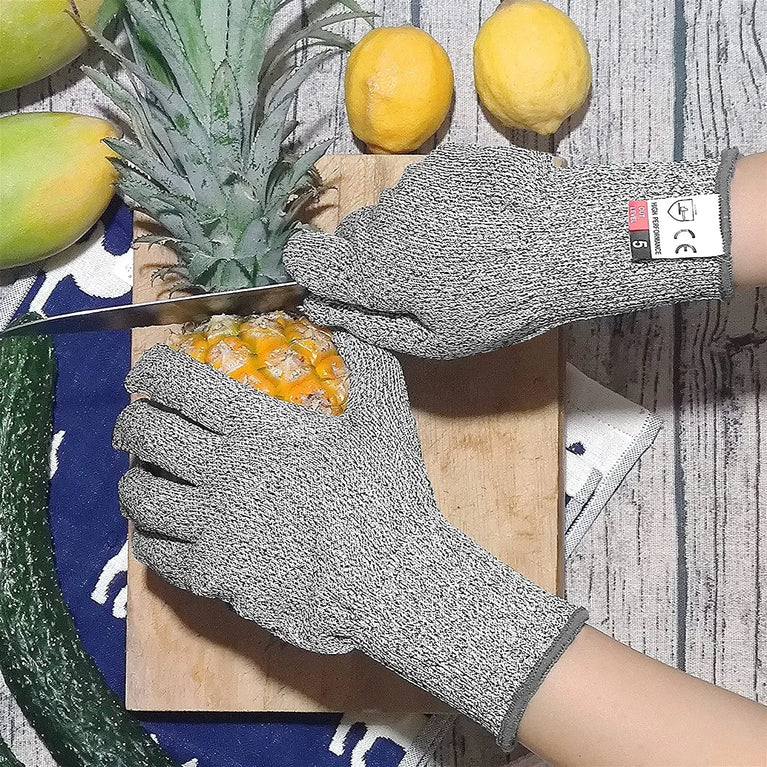 Cut Resistant Gardening Gloves Level 5 Food Safe Protective Gloves