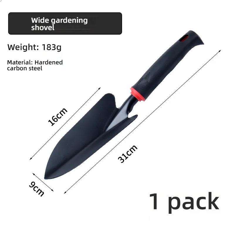 7-Piece Carbon Steel Mini Garden Tool Set for Potted Plants and Precision Gardening