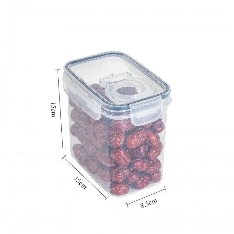 Stackable Rice Storage Bucket Plastic Food Container with Silicone Seal Airtight Box