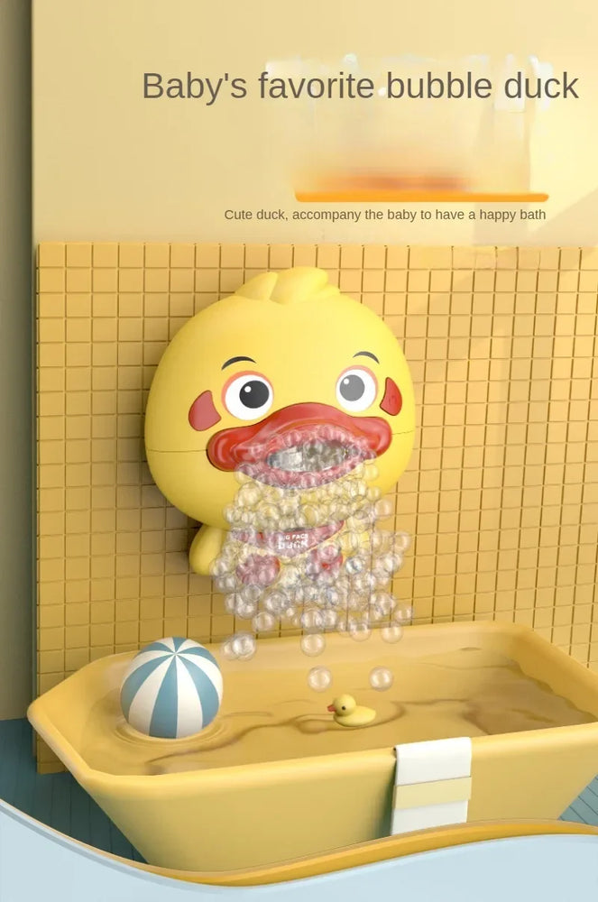 Musical Bubble Duck | Automatic Toddler Bath Toy