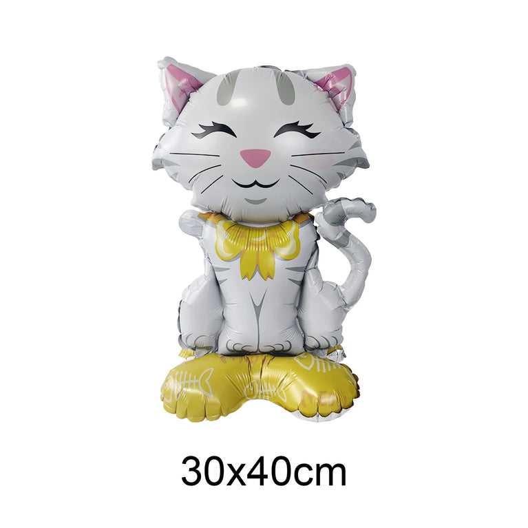Cute Animals Tableware Cat Shaped Dinner Plates Disposable Party Set