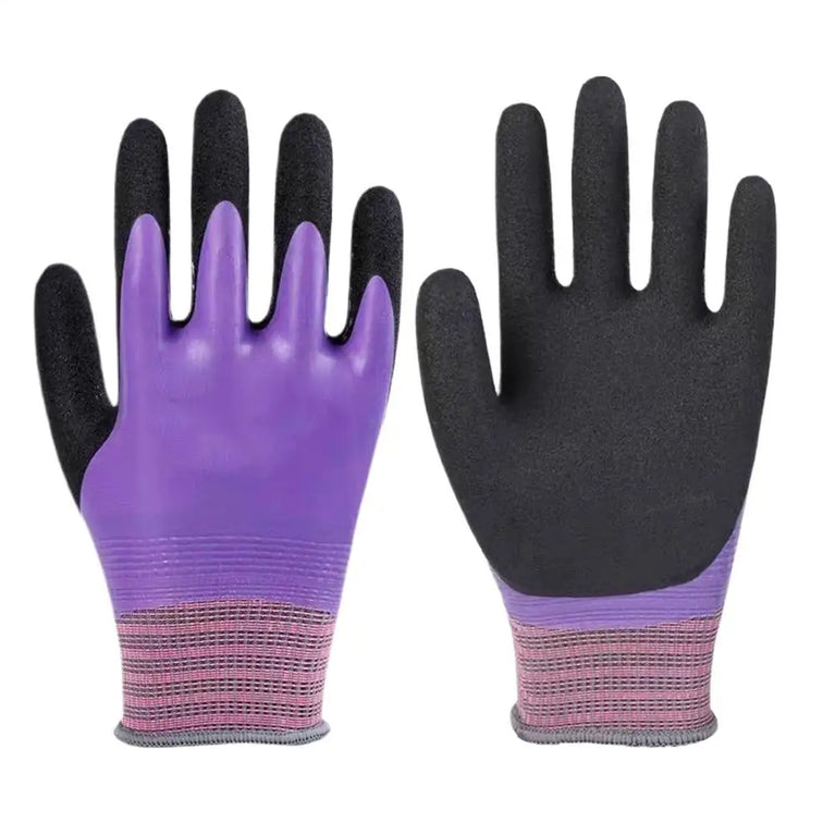 Waterproof Gardening Gloves Non Slip Elastic Protective Work Mitts