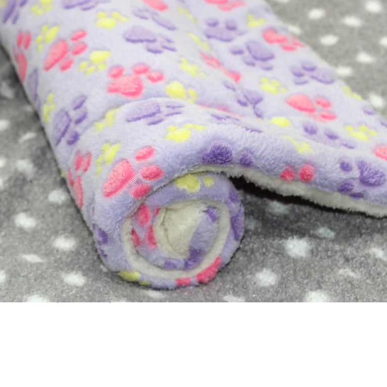 Flannel Pet Mat Dog Bed Dog Fluffy Bed Warm Sleeping Blanket