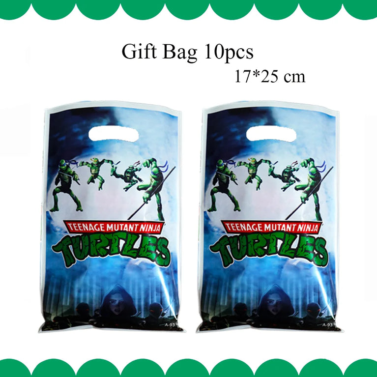 Decoration Birthday Turtlei Disposable Tableware Set Party