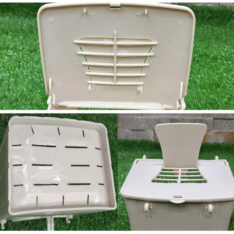 Breeding Bird Nest Box | Removable High-Quality Plastic Nesting House