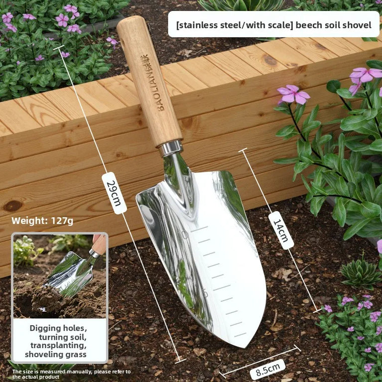 Stainless Steel Garden Shovel Tool Mini Spade Gardening Shovel Kit