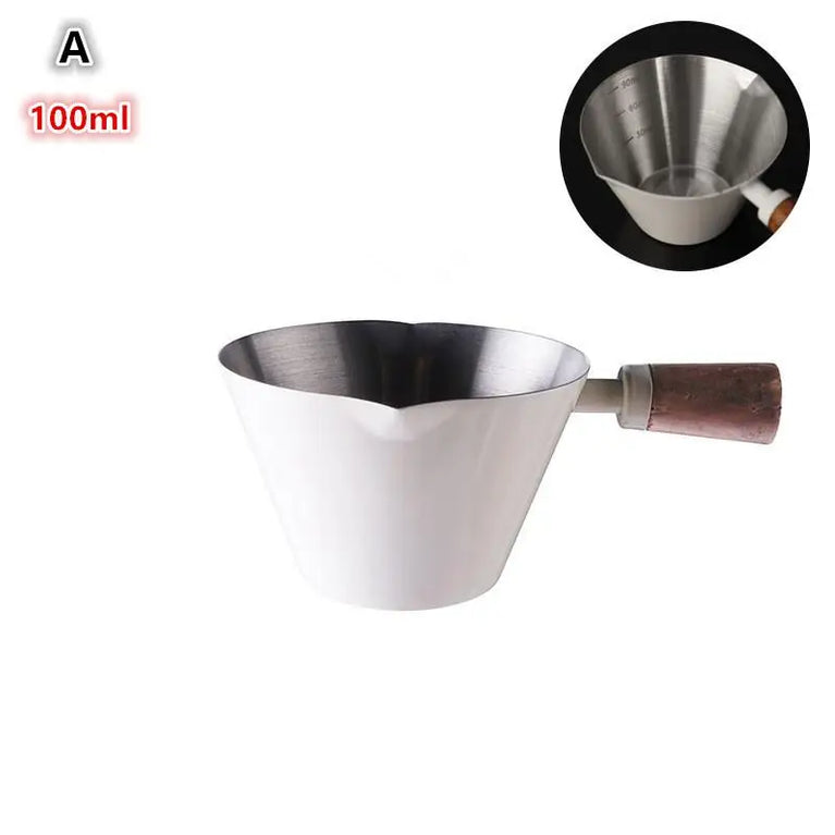 Stainless Steel Coffee Extraction Cup | Professional Espresso Measuring & Ounce Cup