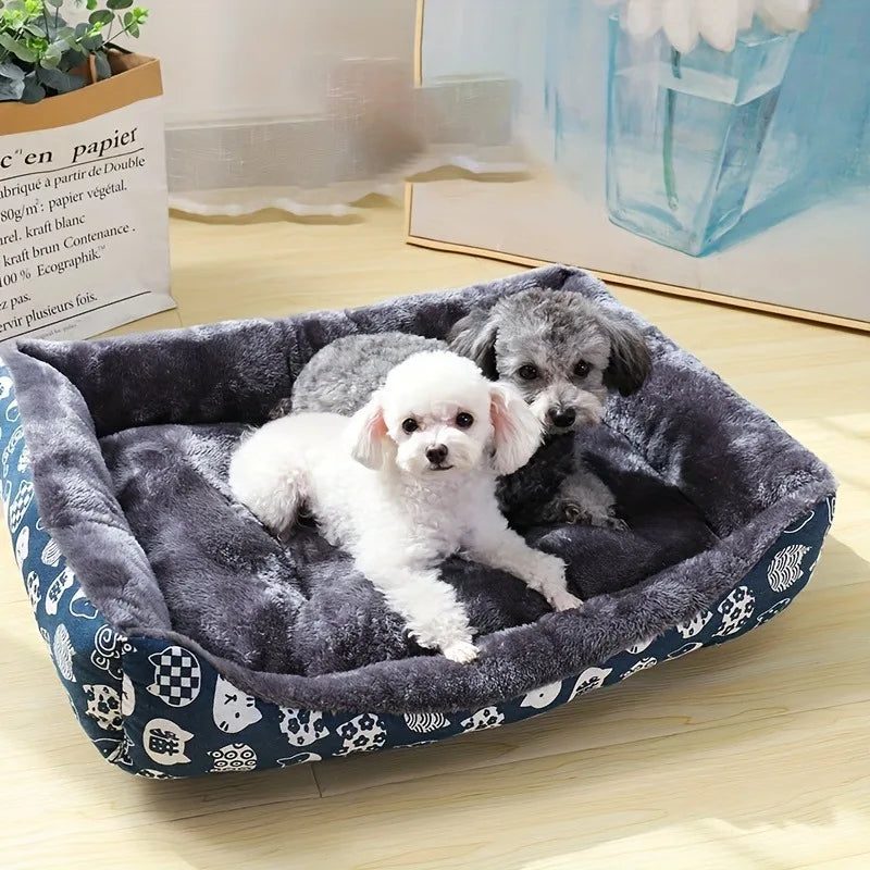 Winter Pet Dog Bed Sofa Mat Comfortable Cushion Sleeping Bed