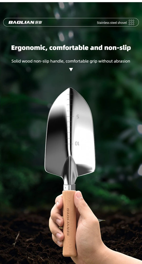 Stainless Steel Garden Shovel Tool Mini Spade Gardening Shovel Kit
