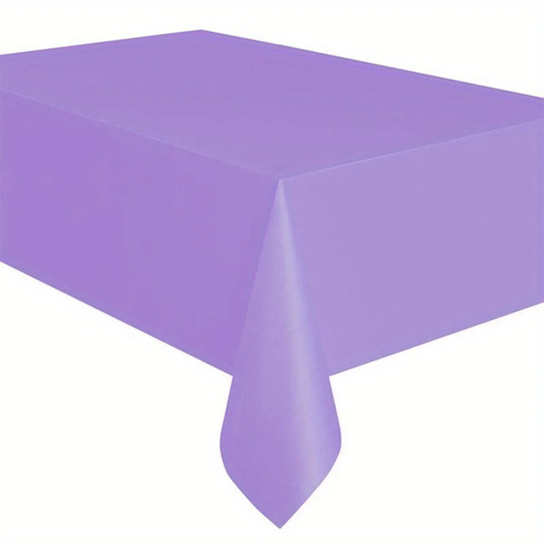 1PC 137x183cm Plastic Rectangle Disposable Table Cover Cloth Party Tablecloth Covers